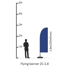 Flying banner ZC-2,8 (ZA 8001)